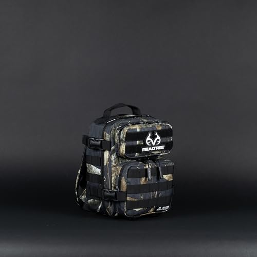 WOLFpak 9L Tactical Sling Bag |Concealed Carry CCW Backpack | Military Crossbody EDC Daypack Molle Chest Shoulder Pack for Hiking, Travel, Work | (Realtree Edge Black) - color: Black