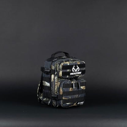 WOLFpak 9L Tactical Sling Bag |Concealed Carry CCW Backpack | Military Crossbody EDC Daypack Molle Chest Shoulder Pack for Hiking, Travel, Work | (Realtree Edge Black) - color: Black