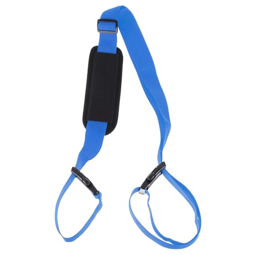 PATIKIL Carrying Beach Chair Straps, Adjustable Beach Chair Straps Shoulder Carrying Straps for Folding Chair Backpack, Navy Blue - color: Navy Blue