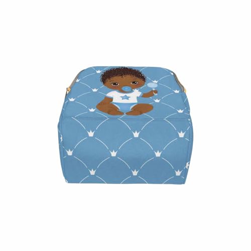 Customized Diaper Bag with Name, Personalized School Bag for Girls, Monogram Nappy Backpack with Thermal Pockets for Adults Kids, Large Capacity Waterproof Diaper Bag, Travel Gifts - color: Color-5