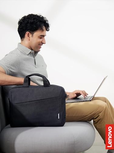 Lenovo Laptop Carrying Case T210, 15.6-Inch Laptop and Tablet, Sleek Design, Durable and Water-Repellent Fabric - color: Eco | Black, size: 15.6 inch (Pack of 10)