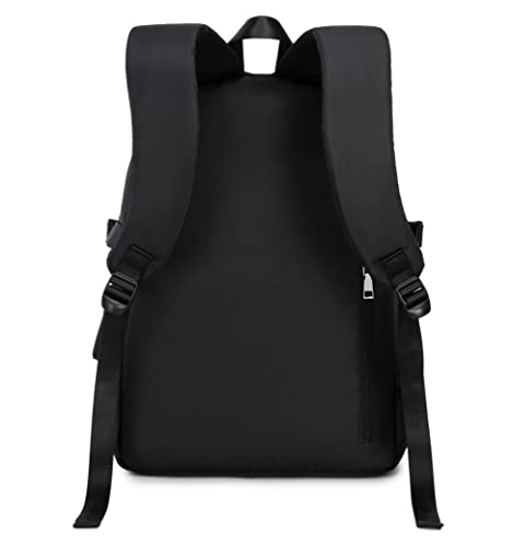 Acmebon Girl Roomy Fashion Laptop Backpack Casual Daily Backpack for Women Black - color: Black