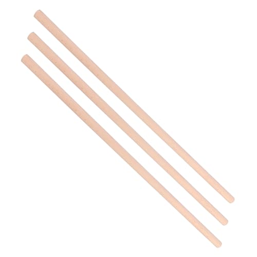 3Pcs Open Shoulder Back Correct Hunchback Stick, Yoga Assistance & Fitness Training, Wooden Material, 2x70cm for Posture Correction and Muscle Support