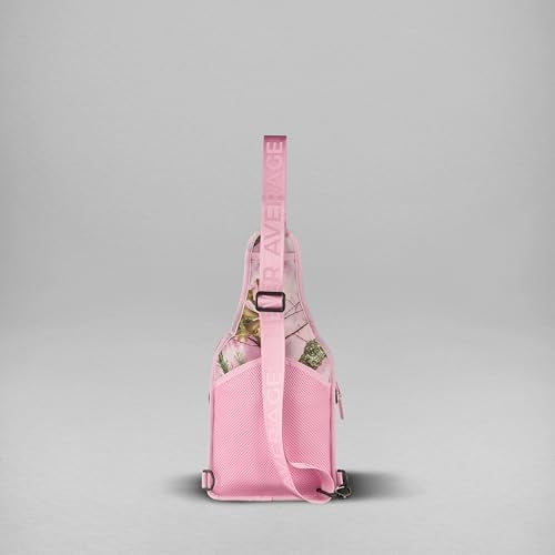 WOLFpak Tactical Sling Bag for Concealed Carry, EDC | Everday Crossbody Daypack - color: Realtree Apx Flushing Pink