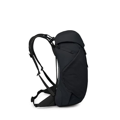 Osprey Hikelite LT 30L Hiking Backpack - Lightweight Travel Daypack with Rain Cover for Men and Women, Black - color: Black, style: 30l