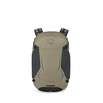 Osprey Hikelite 26L Durable Hiking Backpack - Travel Daypack with Rain Cover for Men and Women, Olive Tan - color: Olive Tan, style: 26l