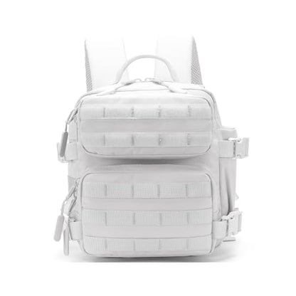 9L Mini Backpack for Men and Women, Small Backpack for Gym Hiking Travel Sports Running (White) - color: 9l-white