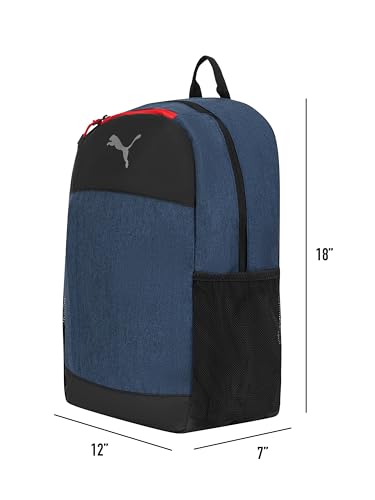 PUMA Terrain Backpack, Blue, OS - color: Navy Blue Heather