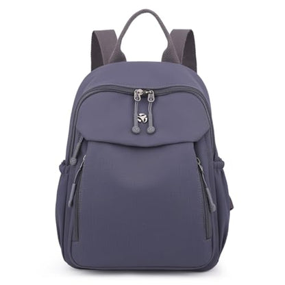 YANAER Mini Backpack for Women Small Backpack Lightweight Purse Cute Stylish College Bookbag Casual Daypack Work Travel PartyGreyPurple - color: Greypurple