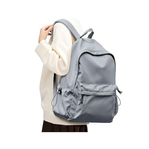 Blue Backpack for School, High School Bookbag Back Pack for Teens Girls Boys, Lightweight College Backpack Book Bag for Women Men, Simple Casual Daypack Backpack Mochilas Escolares para Adolescentes - color: Blue School