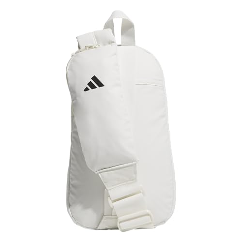 adidas Essentials 3 Crossbody – Sling Bag with Phone Pocket - color: Off White/Black