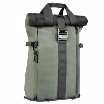 Besnfoto Camera Backpack for Photographer DSLR SLR Waterproof Camera Bag with Laptop Compartment Tripod Holder Roll Top Photographer Case for Hiking Traveling - color: Green