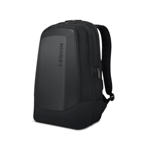 Lenovo - Legion 17” Armored Backpack – Gaming Laptop Bag – Double Layered Protection – Dedicated Storage Pockets – Durable Pack with EVA Front Shield - size: 17 inches, style: Armored