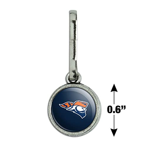 Carroll University Primary Logo Antiqued Charm Clothes Purse Suitcase Backpack Zipper Pull Aid