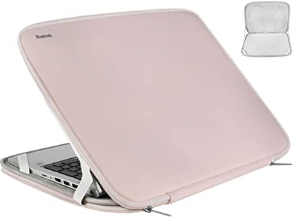 Laptop Sleeve Case 15.6 Inch, Durable Shockproof Protective Cover Flip Case Briefcase Carrying Bag Compatible with 15.6" HP, ASUS, Lenovo, Acer, Notebook, Computer, Ultrabook, Chromebook, Pink - color: Pink, size: 15.6 Inch