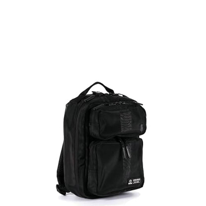 WOLFpak 9L Mini Tactical Backpack for Men & Women | Compact, Small Everyday Carry Bag for Gym & Travel | Durable, Water-Resistant Daypack with Molle System and Patch Panel (Mesh) - color: Mesh