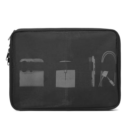CONMOTO Laptop Case Sleeve,13 inch 15inch Computer Carrying Bag Laptop Sleeve Compatible for MacBook Air/Pro, HP, Dell, Lenovo, Acer - color: Black, size: 15 inch