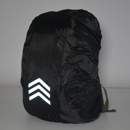 Water Proof Backpack Rain Cover with Reflective Strap Lightweight Oxford Cloth Rucksack Protector for Cycling, Hiking, Mountaineering - size: Strap-L