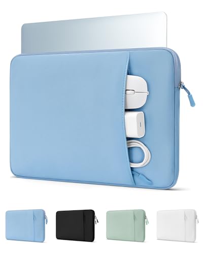 ProCase Laptop Sleeve 14" for MacBook Pro 14-Inch M5/M4/M3/M2/M1 Pro/Max 2026-2021, Computer Case Also Compatible with 14" HP Dell ASUS Lenovo Acer Chromebook -Airblue - color: Airblue, size: 14-inch
