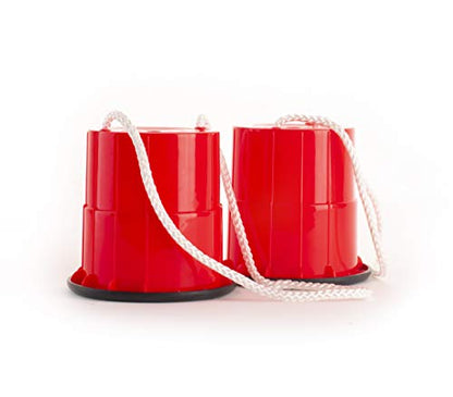 bintiva Bucket Stilts for Kids - Mini Balance Walkers for Children - Platform Steppers