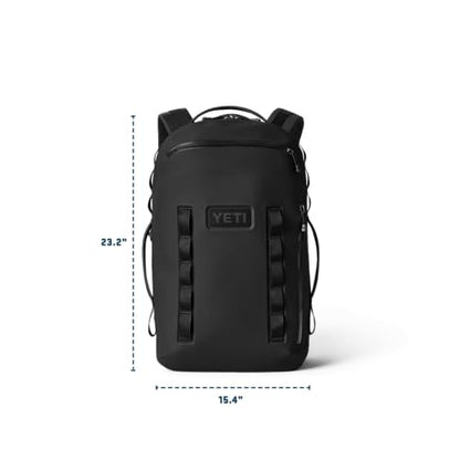 YETI Cayo Backpack 15L, Weather Resistant All-Day Utility Pack, Black - color: Black, size: 15l