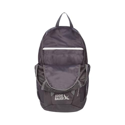 Eddie Bauer Stowaway Packable Backpack | Travel | Outdoor | Lightweight | Foldable | Durable | Ripstop Polyester | 20L - Dark Smoke - color: Dark Smoke, size: 20L