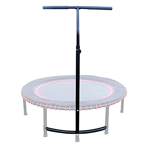 Leaps & ReBounds: Adjustable Stabilizer Bar - Fits All L&R Fitness Trampolines - Grippable & Cushy Foam Handles - Easy Assembly, Slips Over Existing Legs - Trampoline Sold Separately - size: 48
