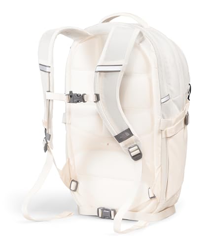 The North Face Women's Recon Everyday Laptop Backpack - Commuter Travel Bag, 18" Laptop Sleeve, Water-Repellent, Gardenia White/TNF Black-NPF, One Size - color: Gardenia White/Tnf Black-npf