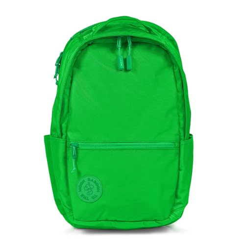 Baboon to the Moon City Backpack – Water-Repellent 16" Laptop-Friendly Backpack, Work, Travel, Gym Bag for Men & Women (New) Green - color: (New) Green