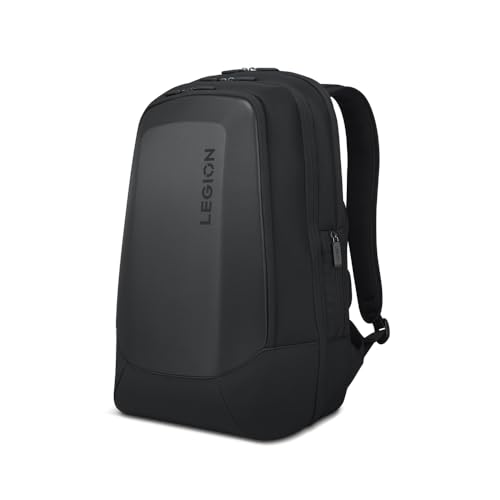 Lenovo - Legion 17” Armored Backpack – Gaming Laptop Bag – Double Layered Protection – Dedicated Storage Pockets – Durable Pack with EVA Front Shield - style: Armored