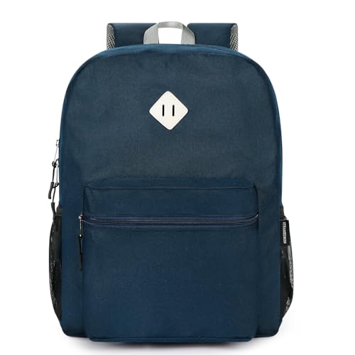 STEAMEDBUN Kids Backpack for Boys 5-9,Boys Backpack for Elementary School Bag - color: Dark-blue, size: Medium - 17"H