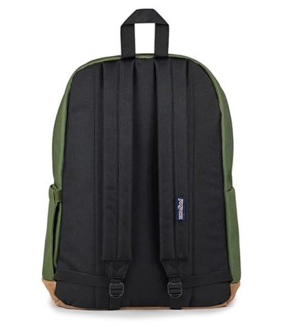 JanSport Right Pack Backpack - Durable Daypack with Padded 15" Laptop Sleeve, Spacious Main Compartment & Integrated Water Bottle Pocket, Cargo Green - color: Cargo Green