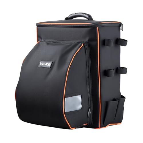 VEVOR Welding Backpack, 35.6L Welder Backpack for Tools and Helmet, 600D Polyester Extreme Gear Pack with Helmet Catch Bag, Multi-Purpose Gear Storage Bag for Welding, Outdoor Camping, Mountaineering - style: 600D Polyester-1