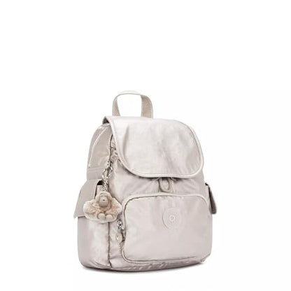 Kipling Women's City Pack Mini Backpack, Lightweight Versatile Daypack, Bag - color: Metallic Glow, size: Mini