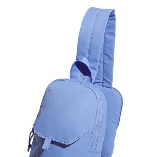 adidas Essentials 3 Crossbody – Sling Bag with Phone Pocket - color: Blue Fusion/Glow Blue