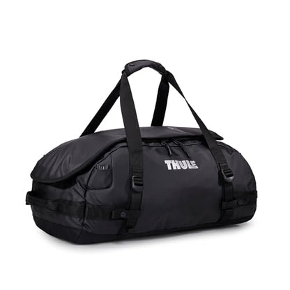 Thule Chasm Duffel bag, Weather-resistant materials, Easy packing, Converts to backpack, Internal pockets, Travel-ready - color: BLACK, size: 40L