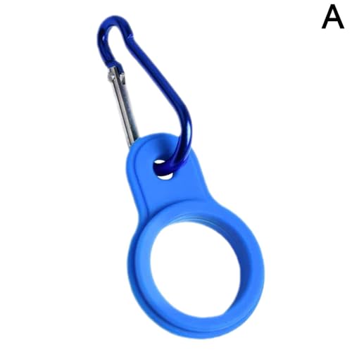 9 Pack Water Bottle Clips with Rubber Hook Hanging Carabiner Water Bottle Holder Carrier for Natural Spring Water Bottles Aluminum Water Bottles Soda Tactical Backpack Travel Camping Hiking