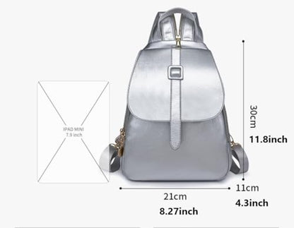 YANAER Mini Backpack for Women PU Leather Anti-theft Small Fashion Cute LightWeight Daypack for Work Travel Daily Black - color: Black
