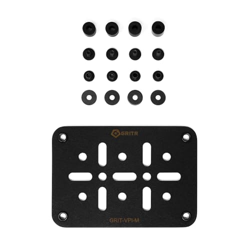 GRITR Kydex Hook & Loop Panel Insert/Adhesive Loop Sheets – Tactical & Military Gear Organizers for Holsters, Mag Carriers, Knife Sheaths, Flashlights, and More - style: Medium