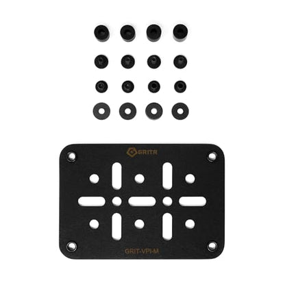GRITR Kydex Hook & Loop Panel Insert/Adhesive Loop Sheets – Tactical & Military Gear Organizers for Holsters, Mag Carriers, Knife Sheaths, Flashlights, and More - style: Medium