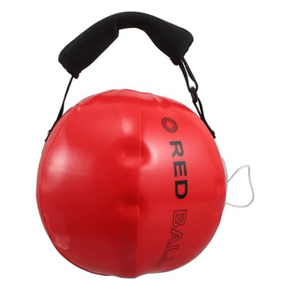 Water Weights Sandbag - Portable Workout Kettlebell with Handle 11.8"x11.8"- Home Gym Strength Training Kettlebell Sandbag - Easy Fillable for Water