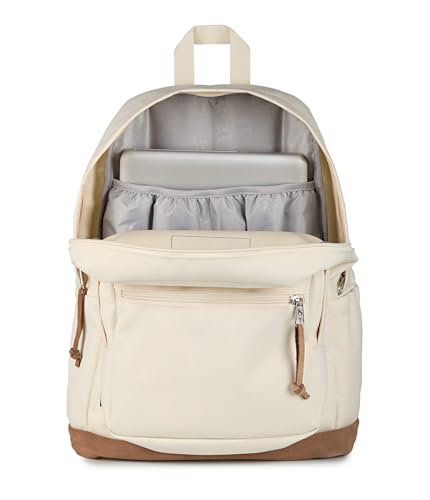 JanSport Right Pack Backpack - Durable Daypack with Padded 15" Laptop Sleeve, Spacious Main Compartment & Integrated Water Bottle Pocket - Moon Flower - color: Moon Flower