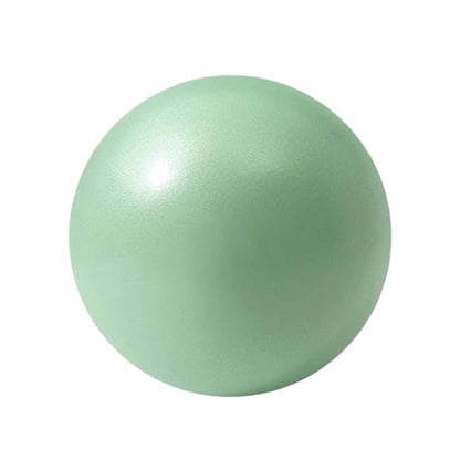 1pcs Small Pilates Ball 9 Inch Small Exercise Ball Mini Workout Yoga Balls for Gym Yoga, Core Training, Fitness, Workout, Stability, Improves Balance(Green)