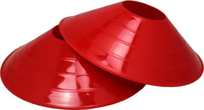 Multi Colored Sports Disc Cones with Carrier (Set of 50)