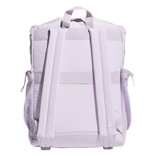 Saturday Sport Fashion Compact Small Size Backpack - color: Ice Lavender/White