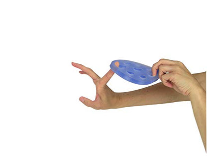 THERABAND Hand Xtrainer, Non-Latex Hand Exerciser for Progressive Hand Therapy, Strengthen Fingers, Hands and Forearms, Grip Trainer, Strengthener, Helps Relieve Joint Pain, Blue, Firm, Advanced - color: Blue - Firm, style: Xtrainer