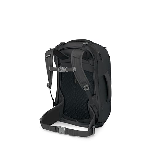 Osprey Fairview 40L Women's Travel Backpack - Carry On Bag with Laptop Sleeve and Toiletry Pocket, Black - color: Black, style: 40l