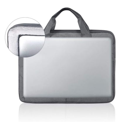 LANDICI Laptop Bag Carrying Case 15.6 Inch with Shoulder Strap, Slim Waterproof Computer Sleeve Cover Compatible with MacBook Pro 15/16, 15-16 Inch HP Acer Dell Lenovo ASUS Laptop, Grey - color: Grey, size: 14-15.6 Inch