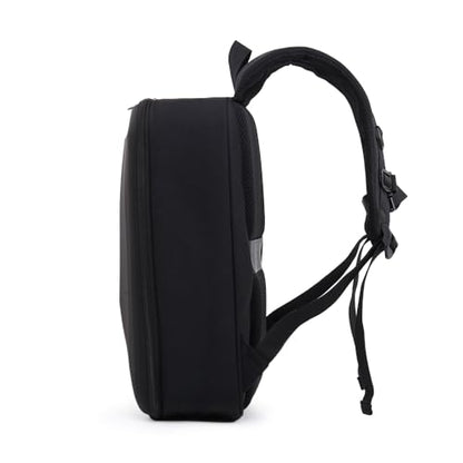 Backpack Case for DJI Flip, Travel Carrying Storage Shoulder Bag EVA Protective Cover Shell can Store Flip Drone Accessories, RC2 or RC-N3 Remote, Charging Hub Batteries Portable Organizer
