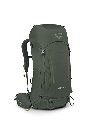 Osprey Kestrel 38L Men's Backpacking Backpack, Bonsai Green, L/XL - color: Bonsai Green, size: Large-X-Large